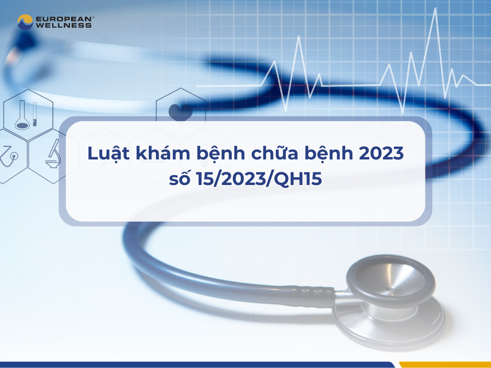 Luật khám bệnh chữa bệnh 2023 số 152023QH15